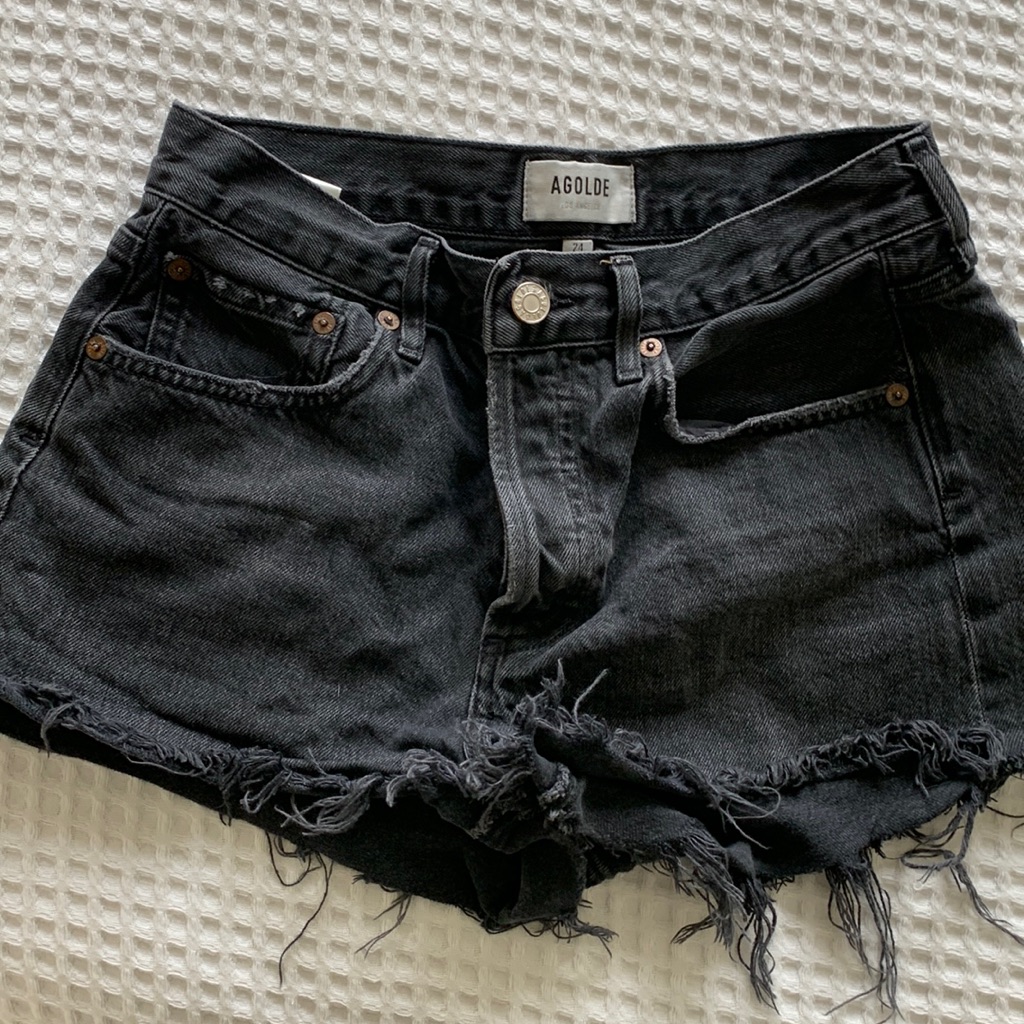 Agolde Black Denim Jeans